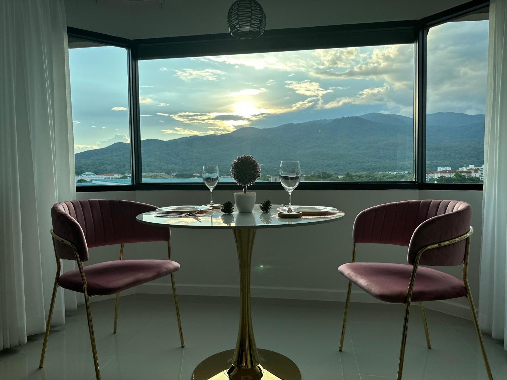 Mountain & City View Panorama At Nimman Чиангмай Екстериор снимка